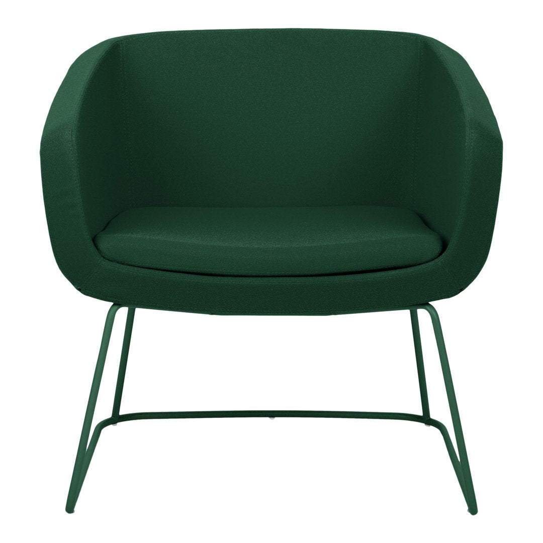 Arca Lounge Armchair - Sled Base