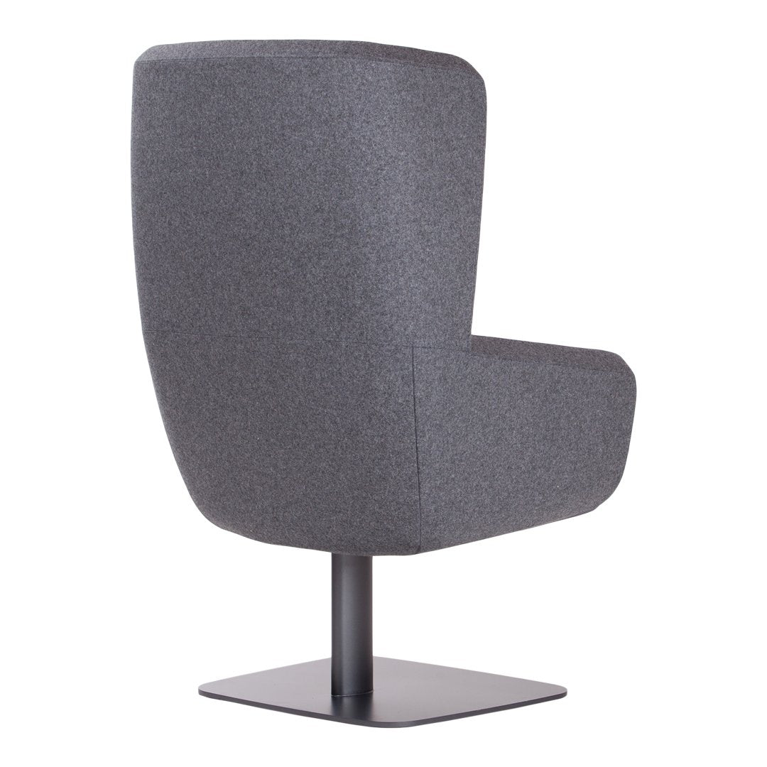 Arca Lounge Armchair - Plate Base