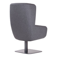 Arca Lounge Armchair - Plate Base