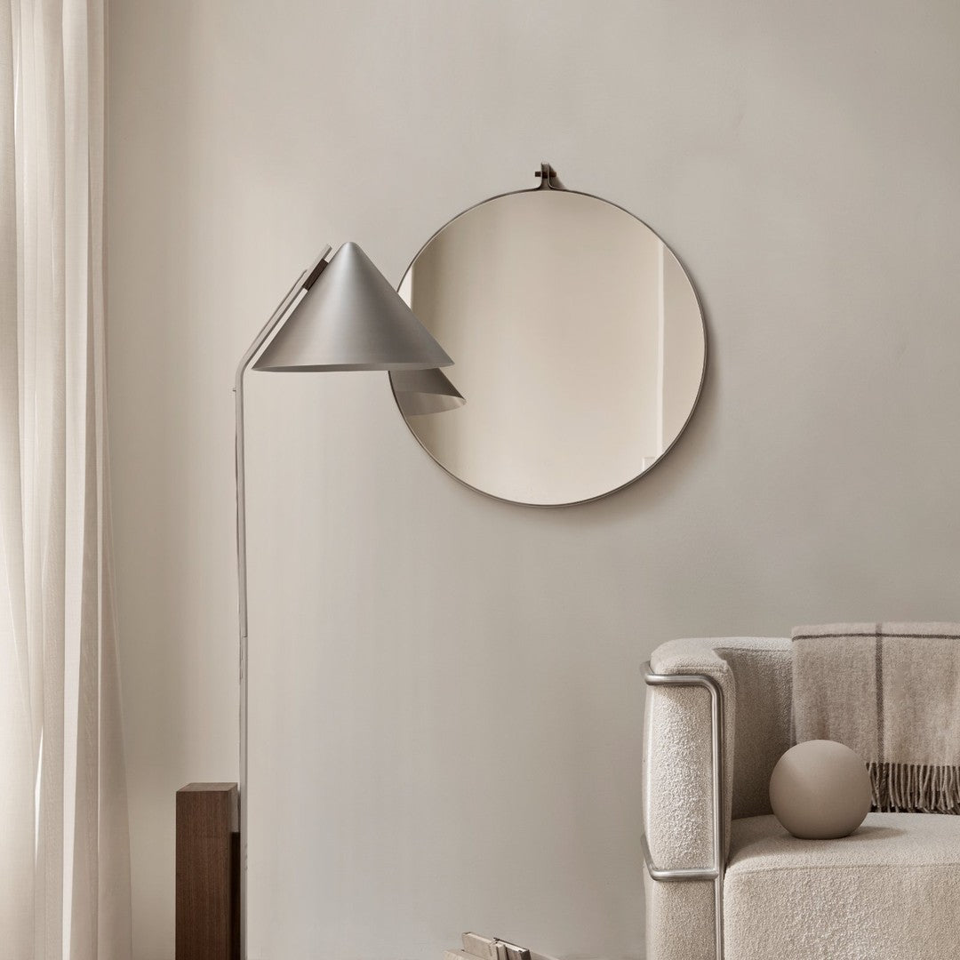 Dowel Mirror Round