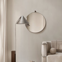 Dowel Mirror Round