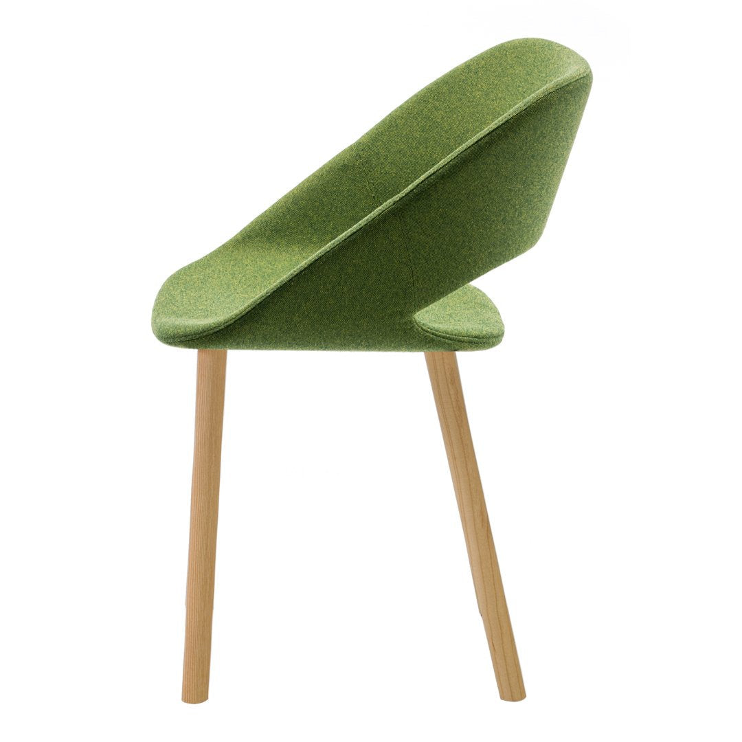 Kabira Armchair - Wood Legs - Upholstered