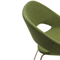 Kabira Armchair - Sled Base - Upholstered