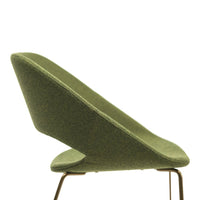 Kabira Armchair - Sled Base - Upholstered