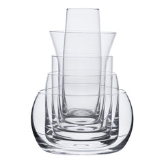 5-in-1 Drinking Glass Set