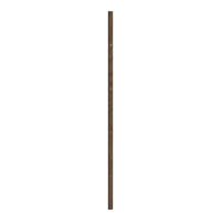 Brown wooden stick with a smooth finish and subtle grain pattern. Ideal for rustic decor or building projects.
