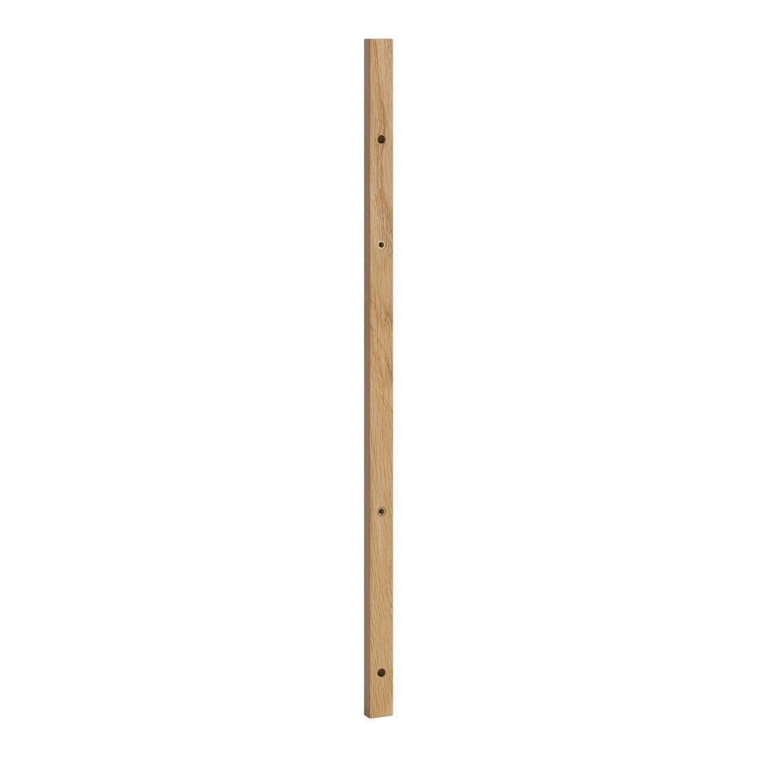 Tall wooden plank with a natural light brown finish and smooth, uniform texture. Perfect for versatile uses.