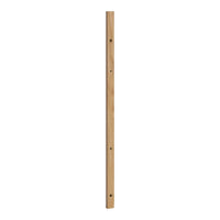 Tall wooden plank with a natural light brown finish and smooth, uniform texture. Perfect for versatile uses.