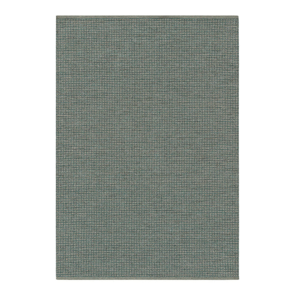 Muted teal textured fabric with subtle variations, ideal for elegant home décor and upholstery projects.