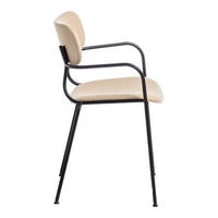 Kiyumi Armchair - Upholstered - Stackable