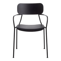 Kiyumi Wood Armchair - Stackable