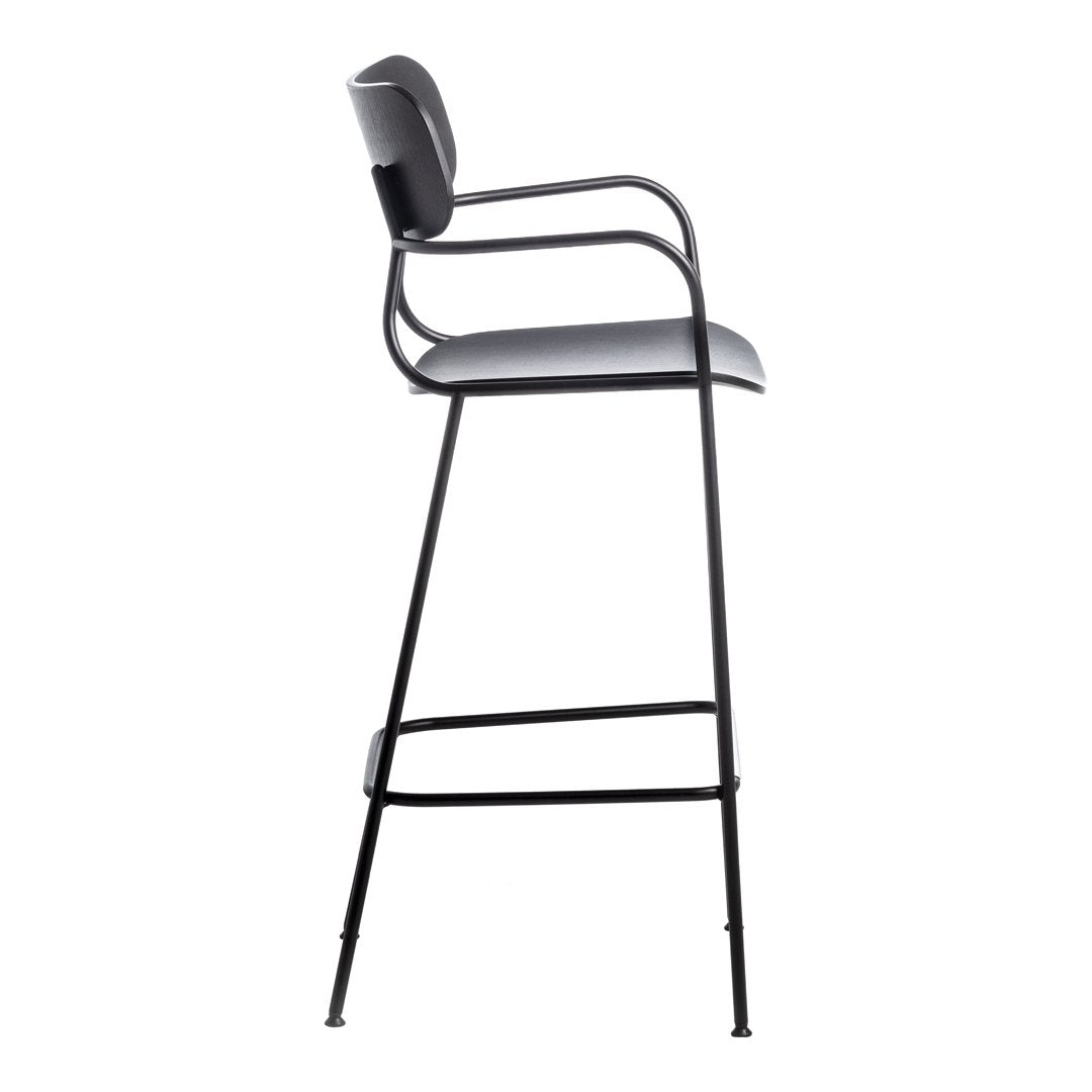 Kiyumi Wood Bar Stool