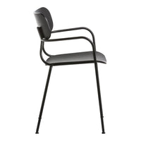 Kiyumi Wood Armchair - Stackable