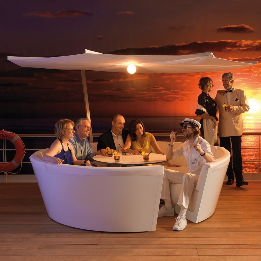 Kosmos 8-Seater Low Sofa