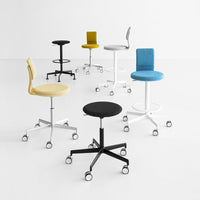 Lab Office Chair - Swivel Base, Adjustable