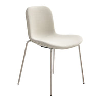 Langue Dining Chair - Steel - Soft Upholstered