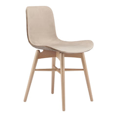 Langue Dining Chair - Wood - Upholstered