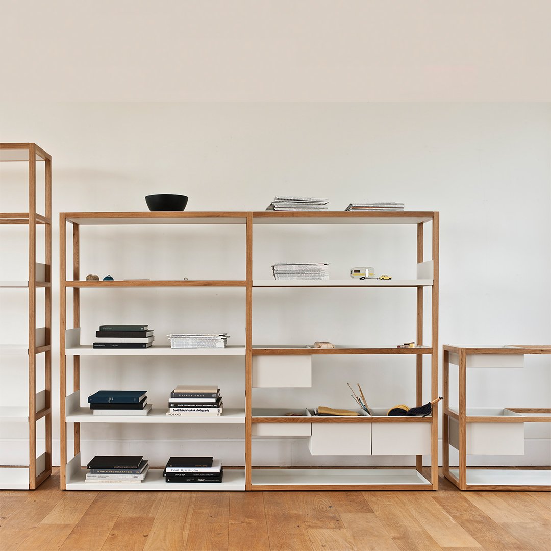 Lap Medium Shelving - Version 1 + Version 2 Extension