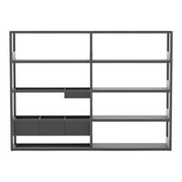 Lap Medium Shelving - Version 1 + Version 2 Extension