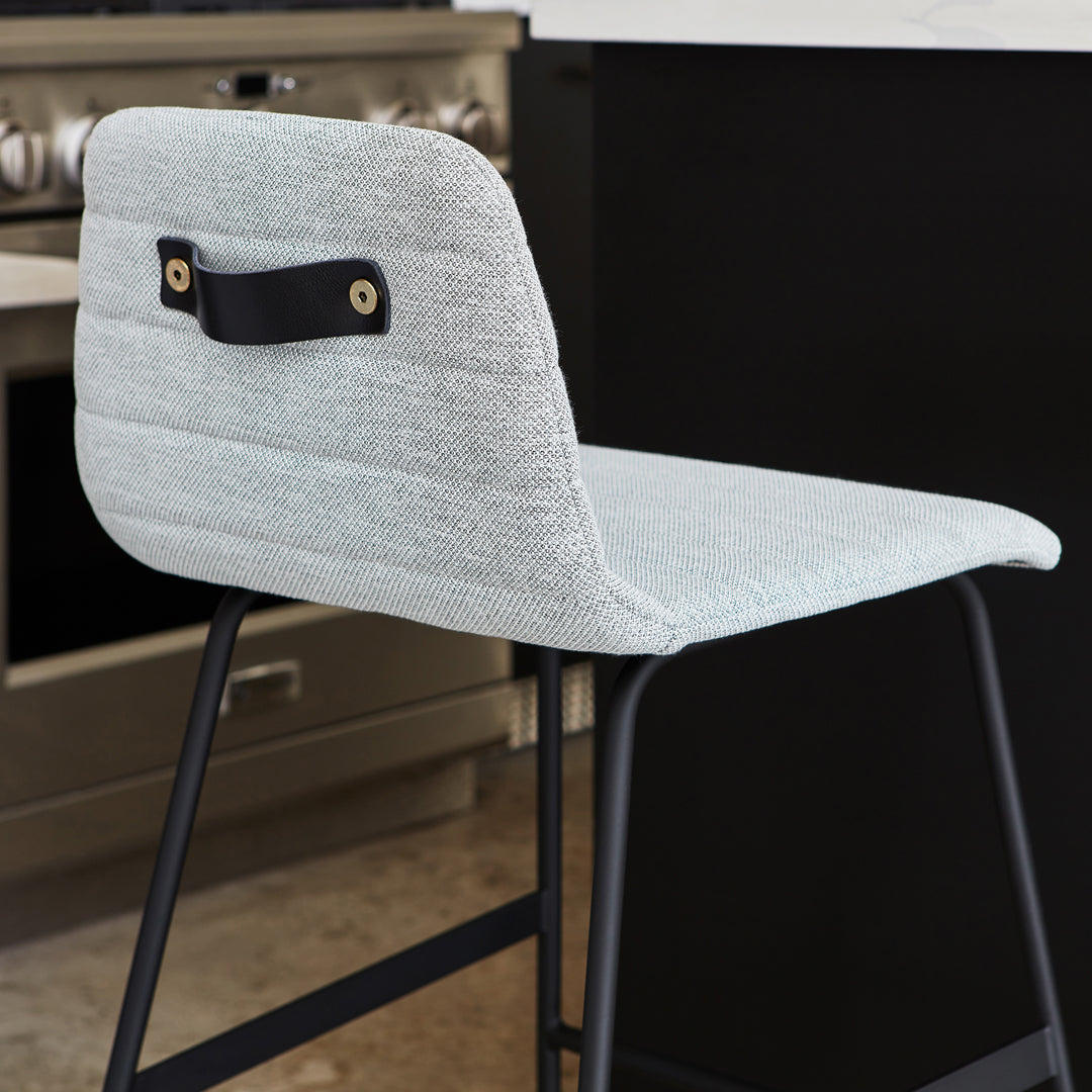 Lecture Counter Stool - Upholstered