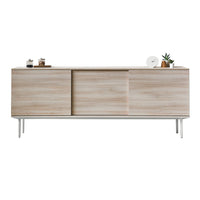 Longo Auxiliary Credenza - Two Sliding Doors