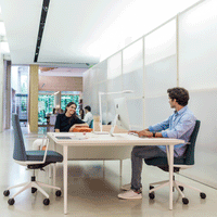 Longo Meeting Desk - Square