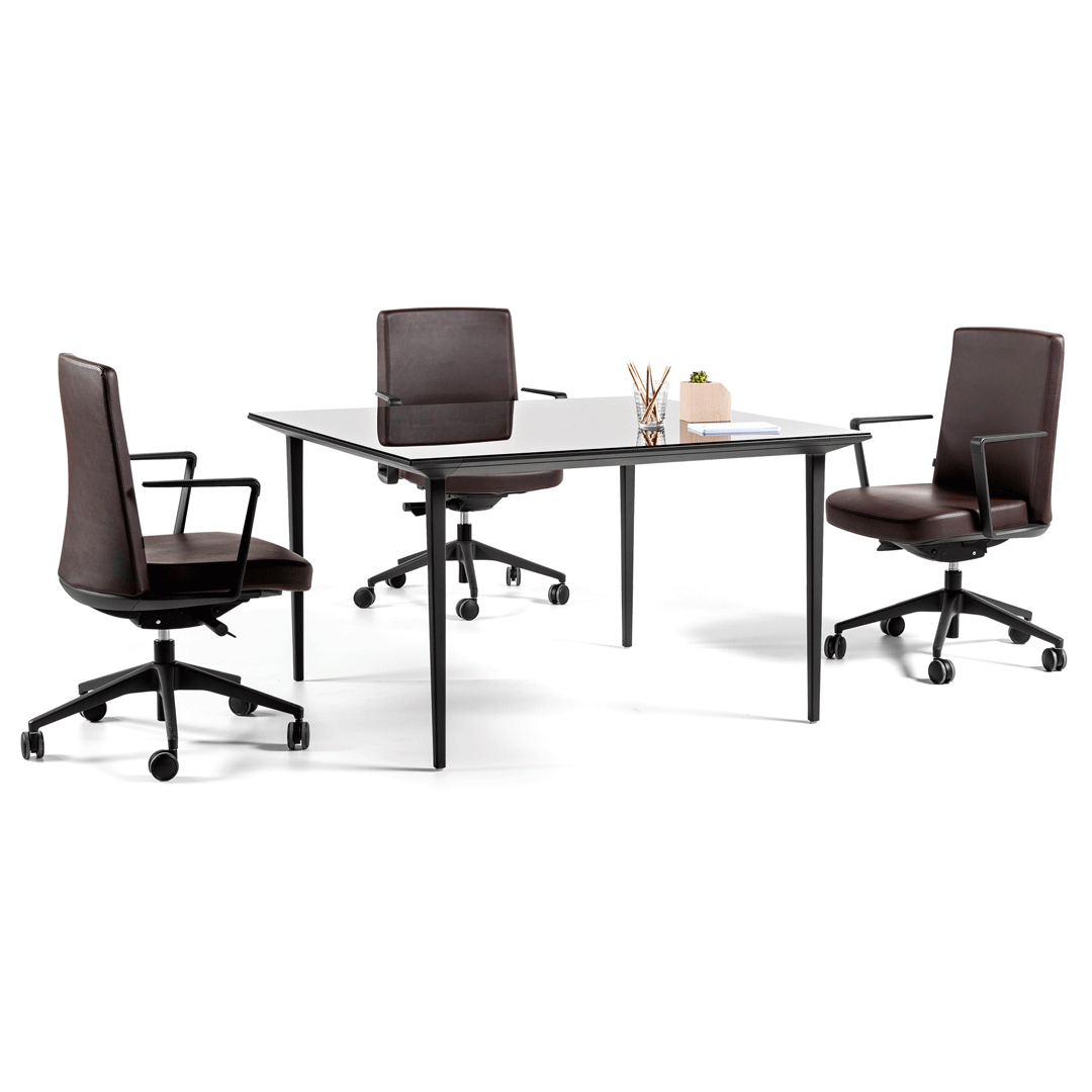 Longo Meeting Desk - Square