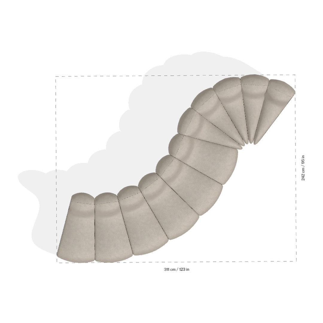 Jagger Pre-configured Lounge Sofa - Setup 1