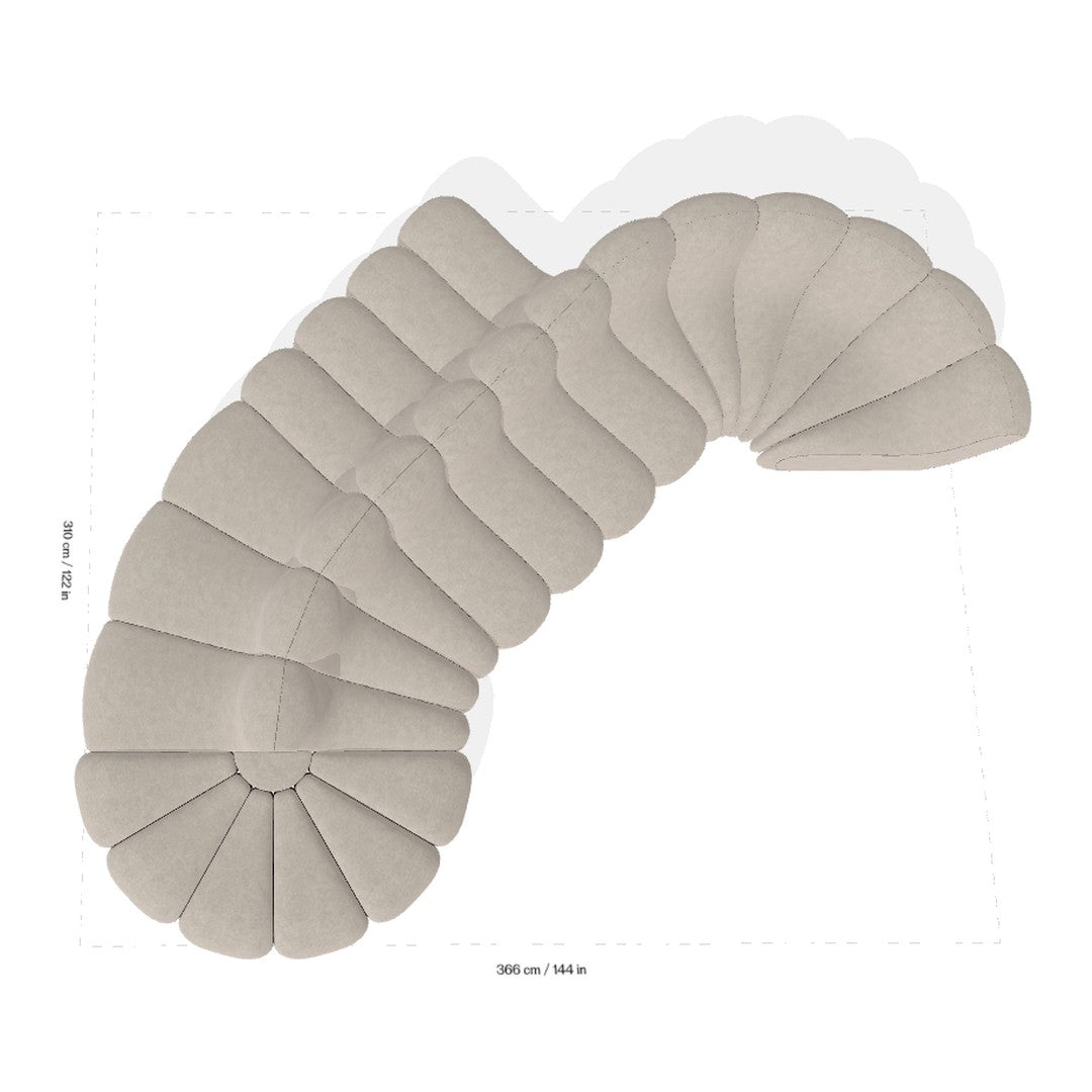 Jagger Pre-configured Lounge Sofa - Setup 2