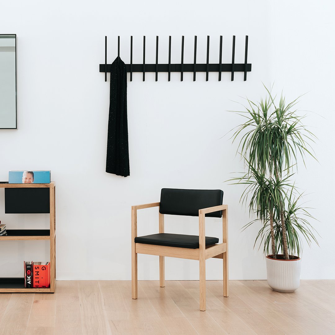 Case Fin Coat Hook by Brendon Farrell | Design Public