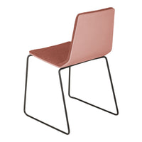 Marina Side Chair - Sled Base - Front Upholstered