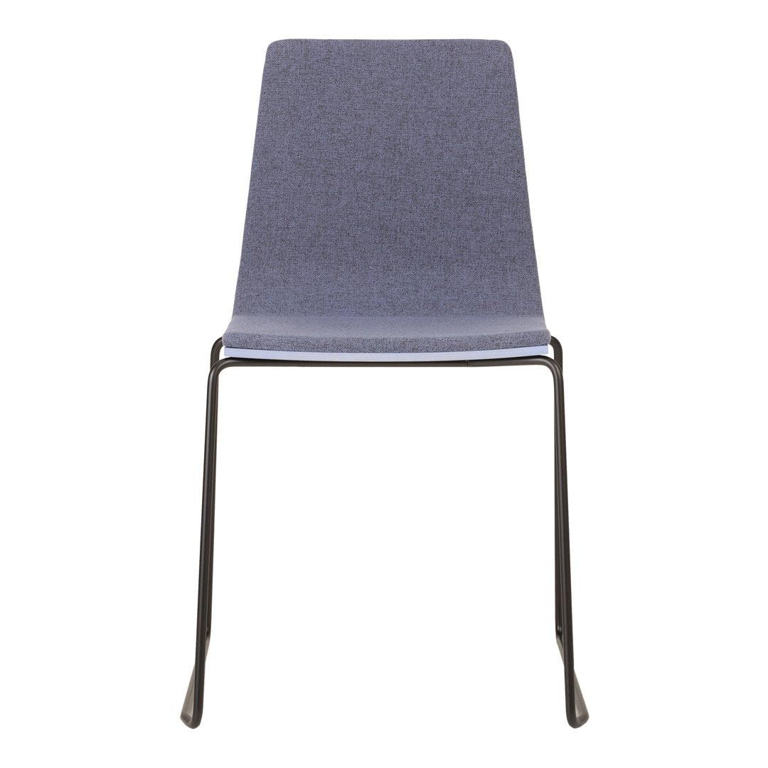 Marina Side Chair - Sled Base - Front Upholstered