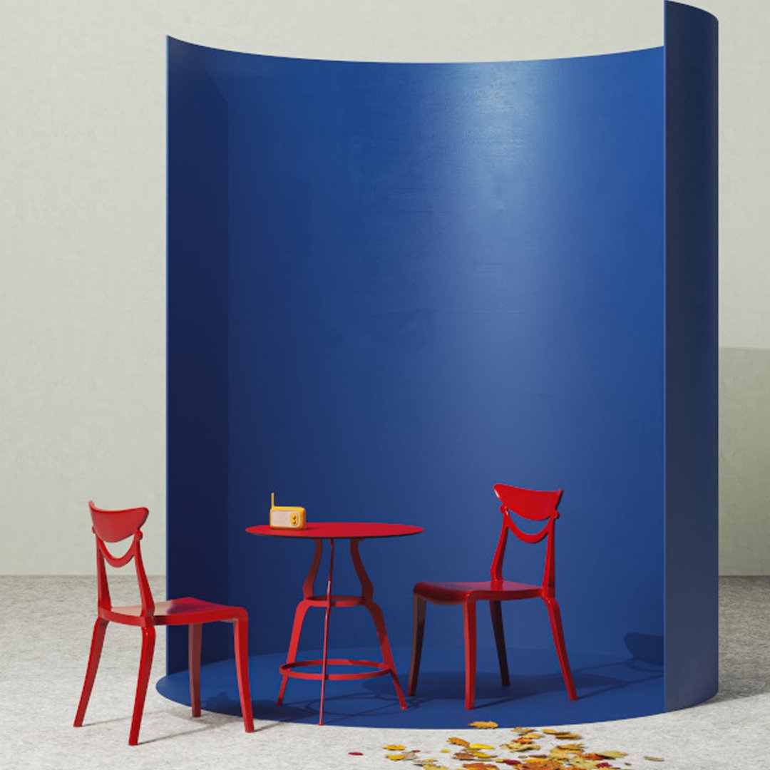 Marlene Outdoor Nylon Side Chair - Stackable