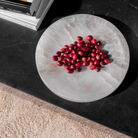 Marble Plinth Coffee Table - Low