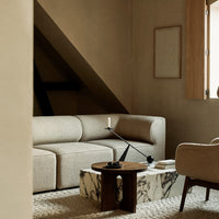 Marble Plinth Coffee Table - Low