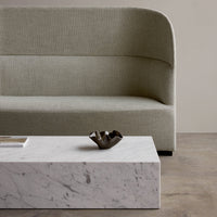 Marble Plinth Coffee Table - Low