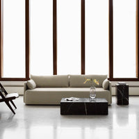 Marble Plinth Coffee Table - Low