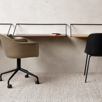 Harbour Chair - Swivel Base w/ Casters - Fully Upholstered