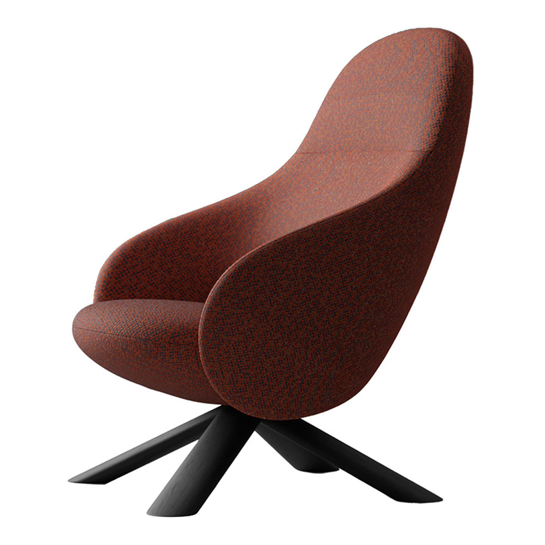 Nebula Lounge Chair - Wood Legs