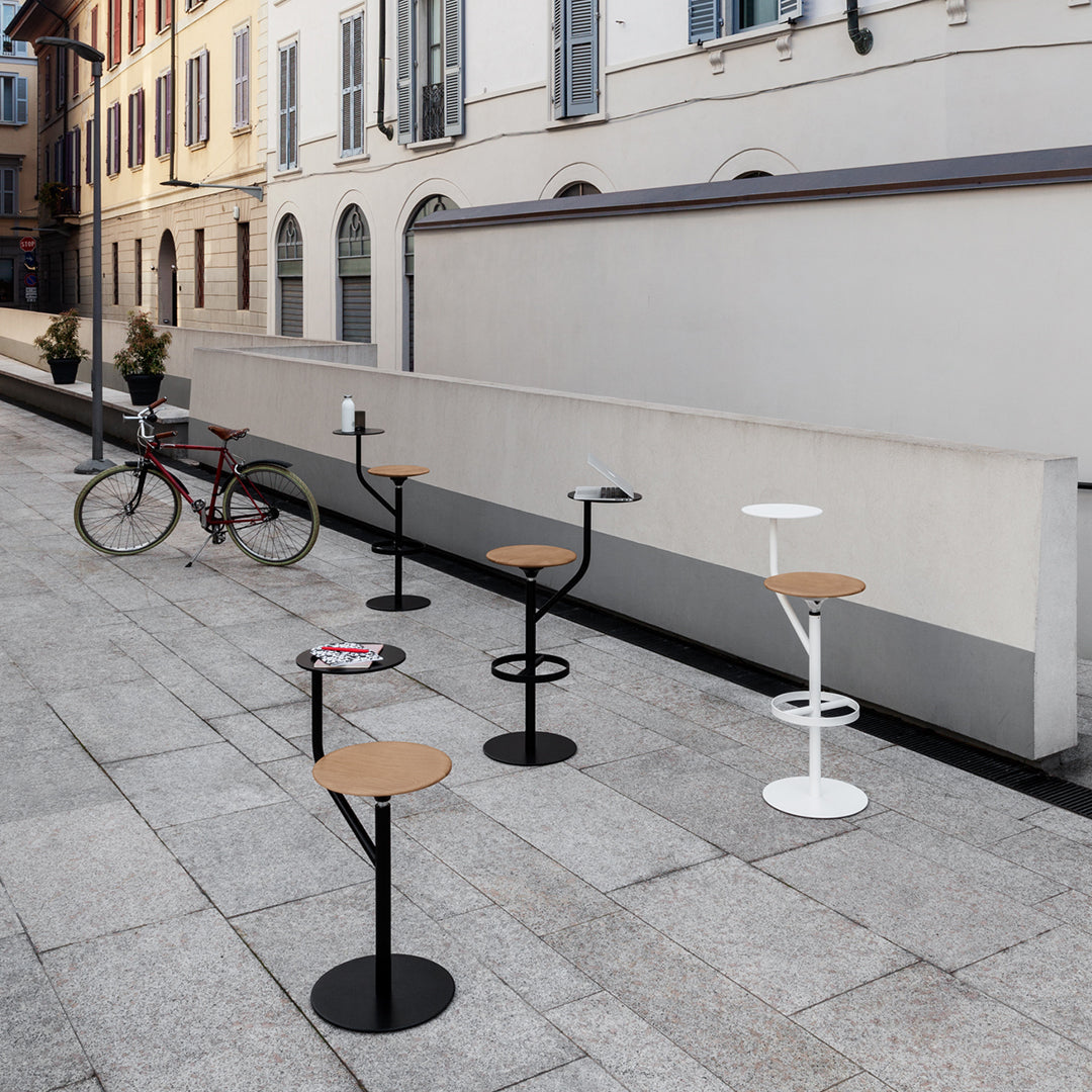 Aaron Outdoor Swivel Bar Stool