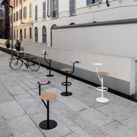 Aaron Outdoor Swivel Bar Stool