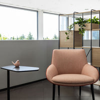 Noom Series 10 Lounge Armchair - Conical Wood Legs