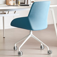 Noom Series 30 Armchair w/ French Seams - 4-Star Swivel Base w/ Casters