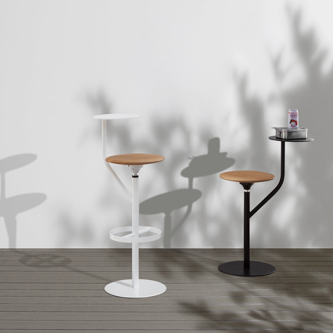 Aaron Outdoor Swivel Counter Stool