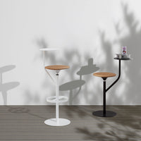 Aaron Outdoor Swivel Counter Stool