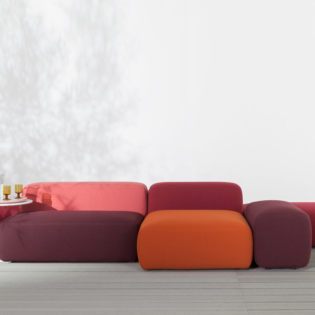 Plus Outdoor Rectangular Pouf