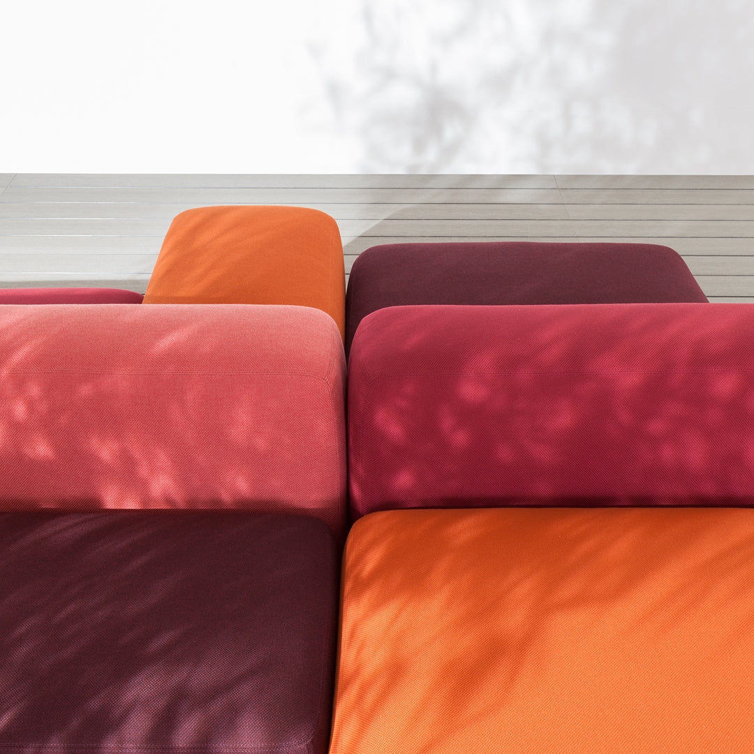 Plus Outdoor Rectangular Pouf