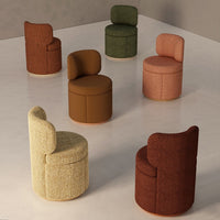 Mimi Swivel Side Chair
