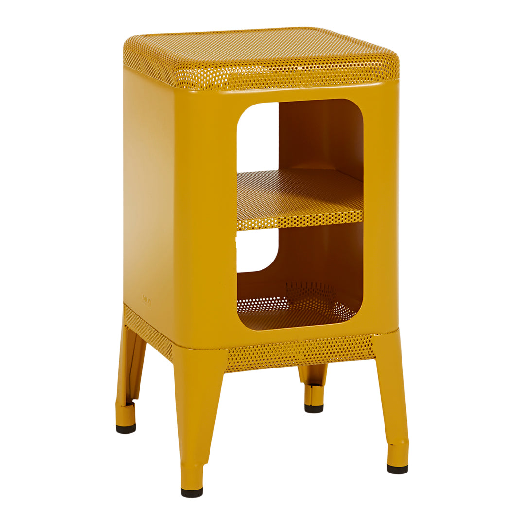 Stool Shelf Side Table - Perforated