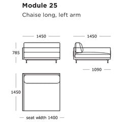 Maho Modular Sofa (Modules 25-28)
